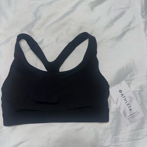 Athleta black bra size xs